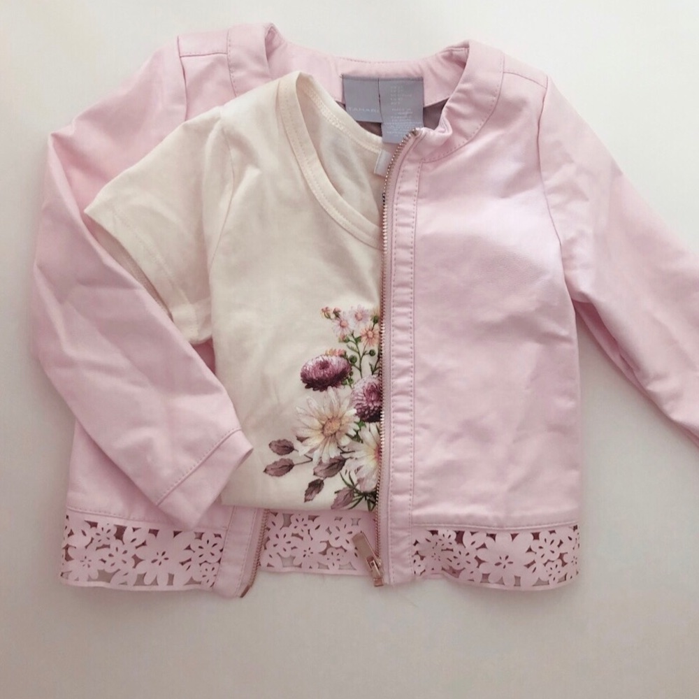 Girls floral shirt